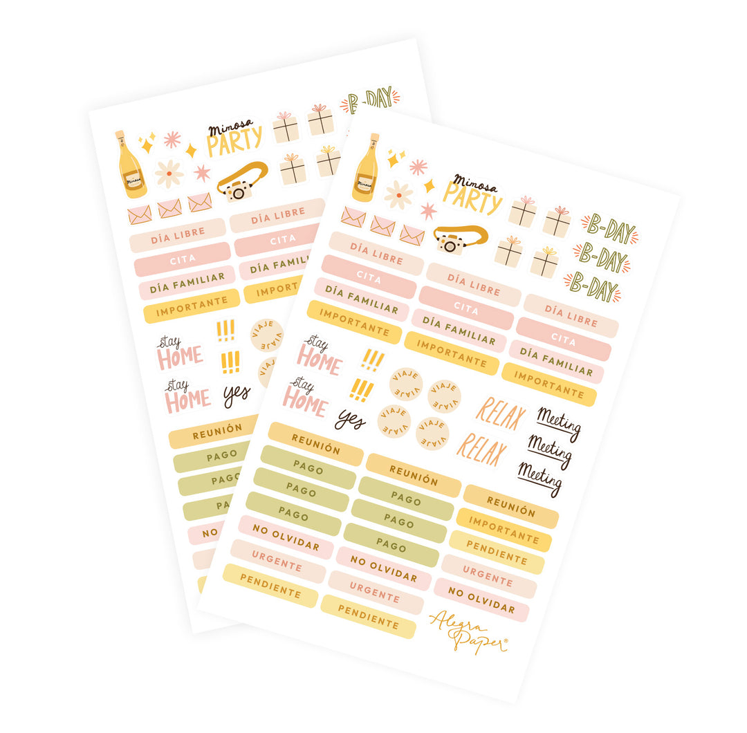 Stickers Mimosa