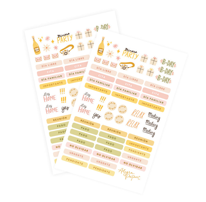 Stickers Mimosa