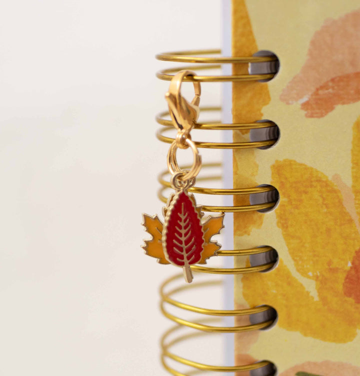 Planner Charm Hojas de otoño