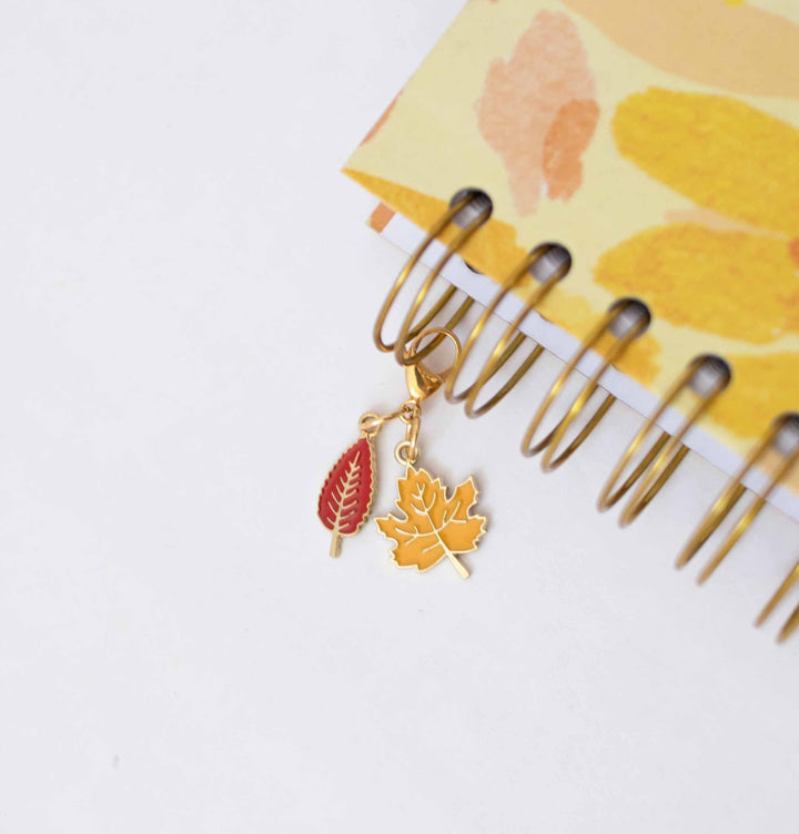 Planner Charm Hojas de otoño