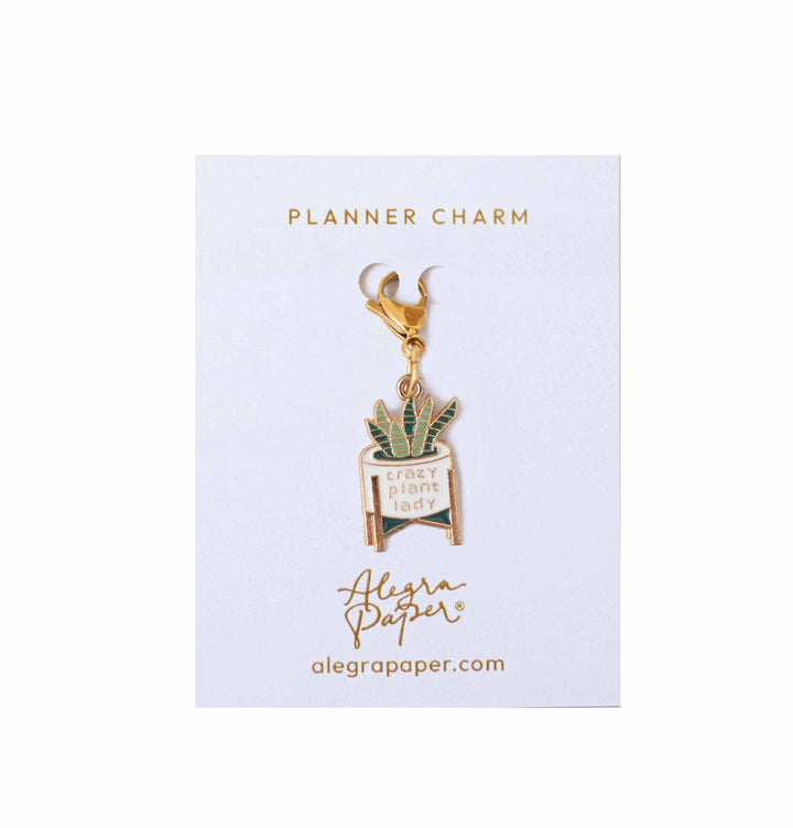 Planner Charm Plant lady