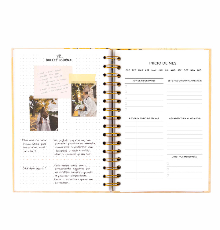 Paquete doble agenda semanal Mimosa