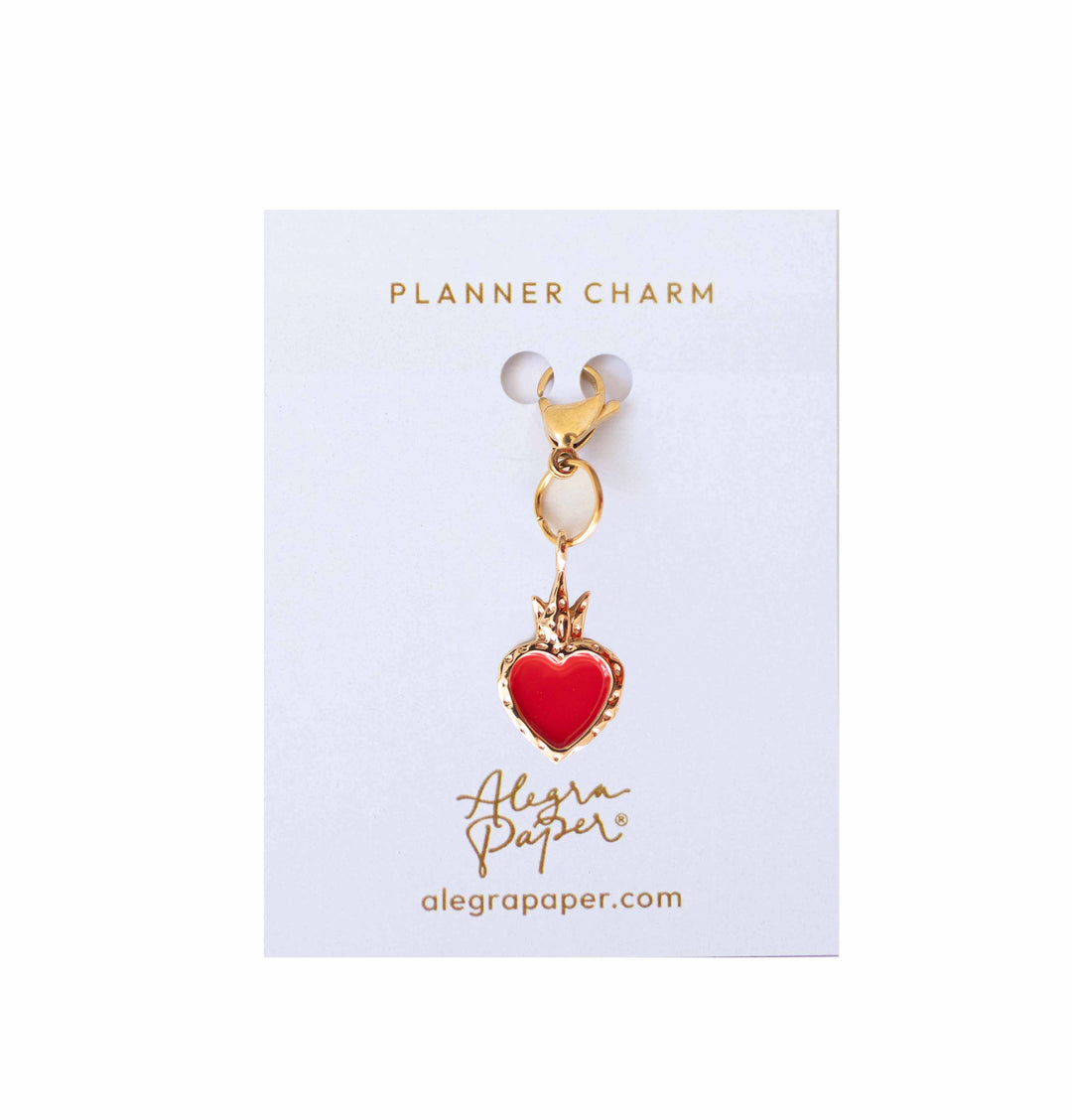 Planner Charm Corazón