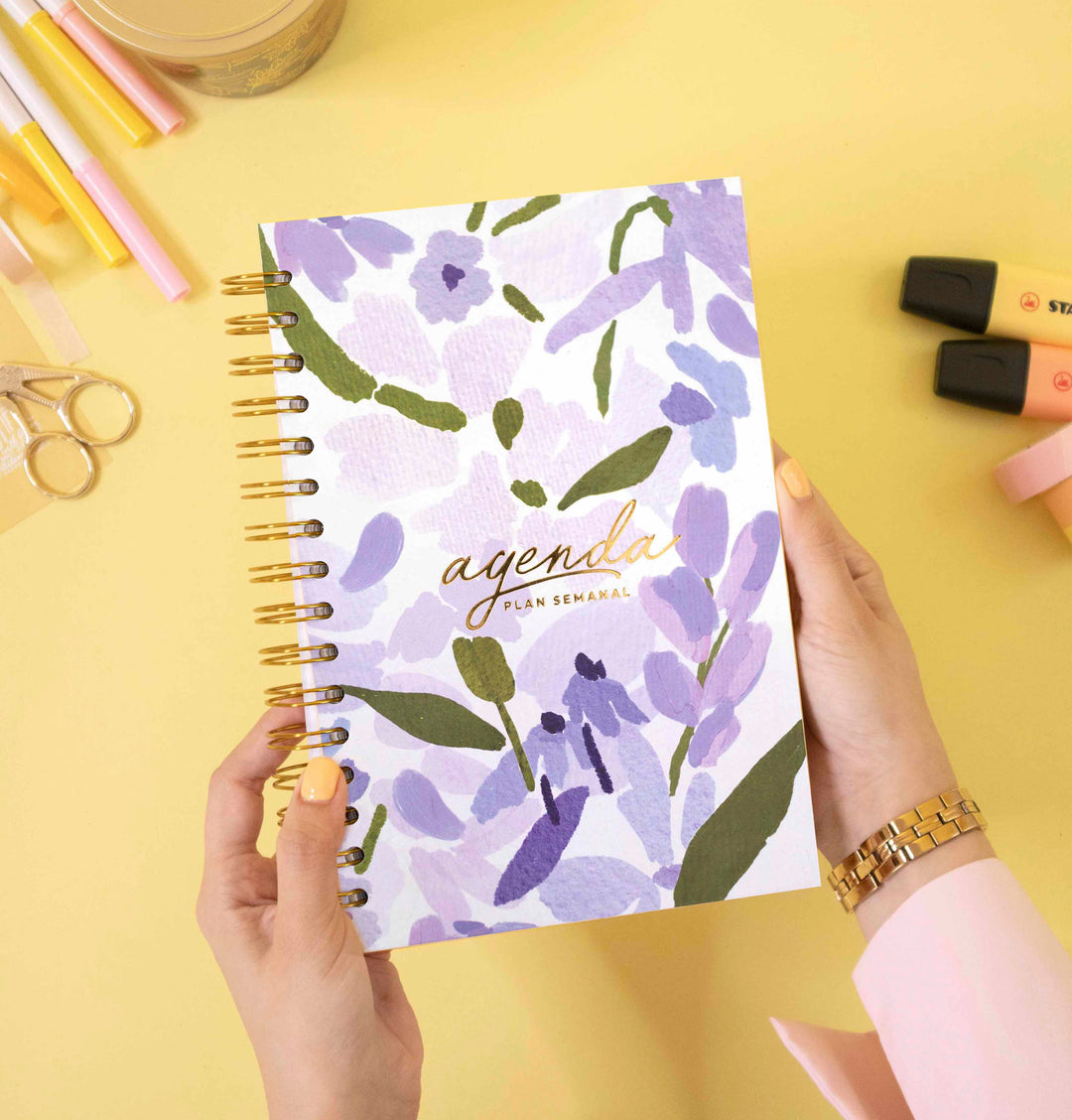 Agenda Semanal - Lavanda