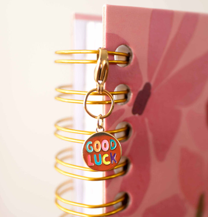 Planner Charm Good luck